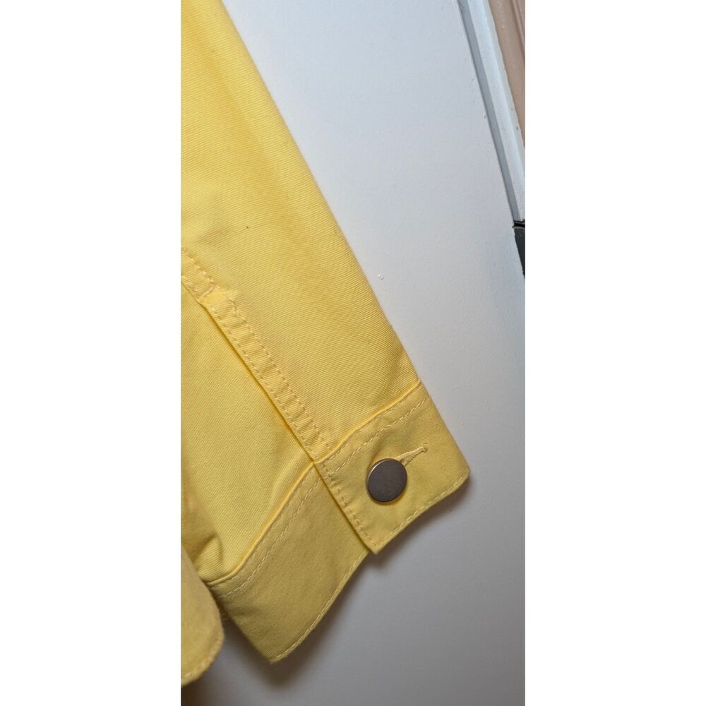 Allison Daley Yellow Eyelet Jacket Plus Sze 18 Cottagecore Spring Layer Feminine - Picture 4 of 7